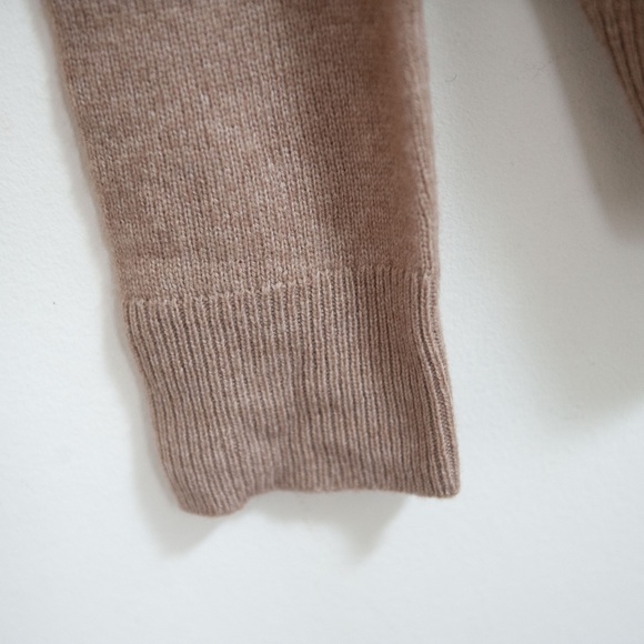 Express Men's Mock Neck Button Wool Blend Sweater - Picture 4 of 8